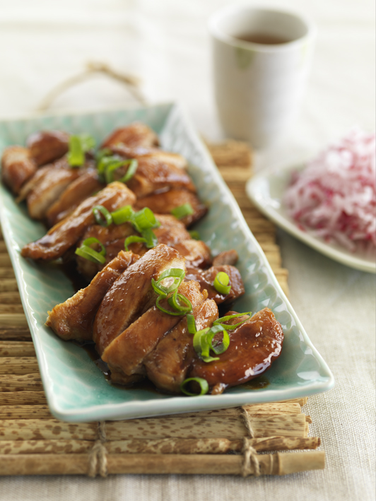 Chicken Thighs with Homemade Teriyaki Sauce